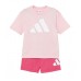 ADIDAS JE1378 ΠΑΙΔΙΚΟ ΣΕΤ ΜΠΛΟΥΖΑ ΚΑΙ ΣΟΡΤΣ ΓΙΑ ΚΟΡΙΤΣΙΑ ΦΟΥΞΙΑ-ΡΟΖ